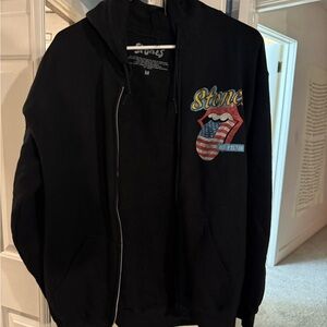Black Hoodie for Rolling Stones No Filter Tour 2021 Size M!